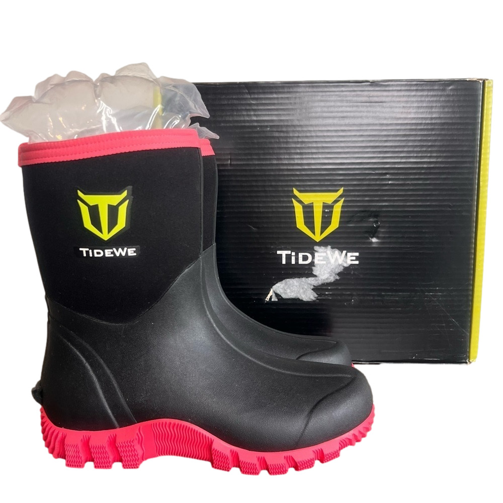 TiDEWE NEW Women's Mid Calf 5.5mm Neoprene Insulated Boot Size 7 #B1195
